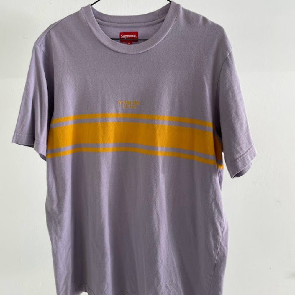 SUPREME LILAC OVERSIZED TEE